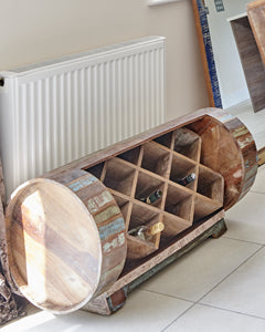 Recycled Retro Wine Rack