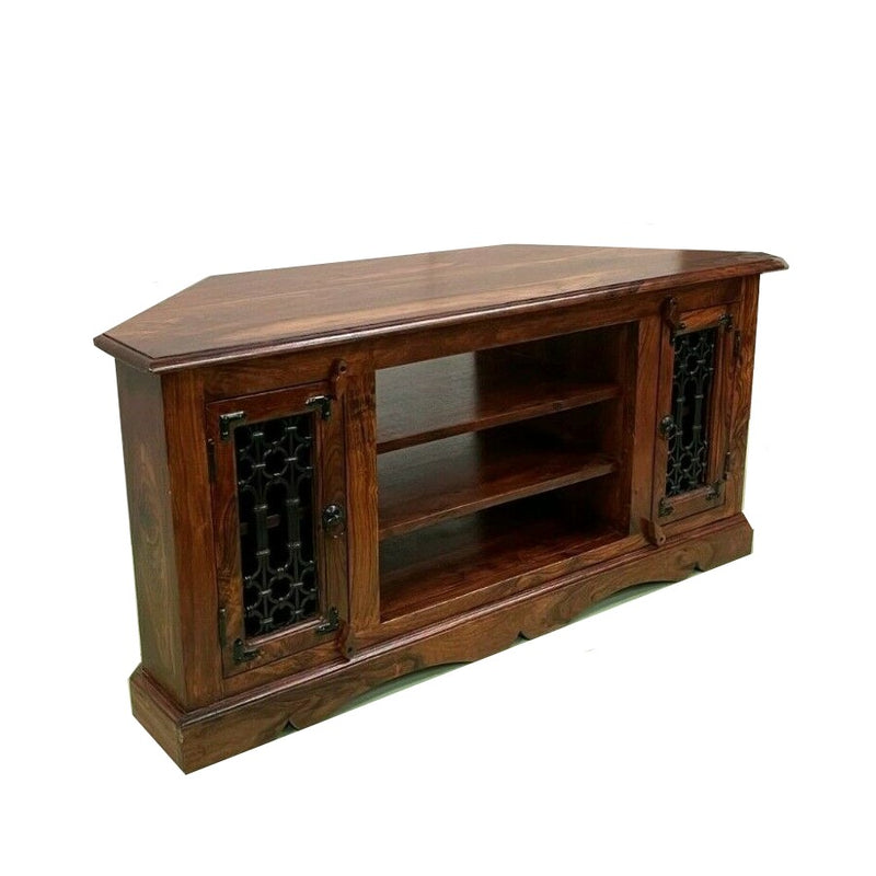 Jali Corner TV Unit