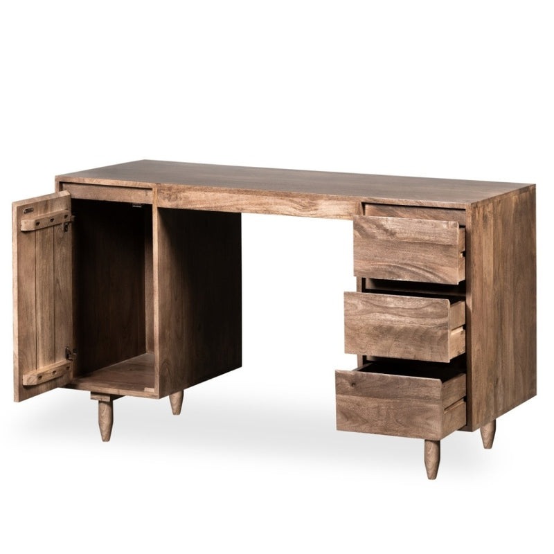 Oak Stain Scandi Mango 126cm Desk 