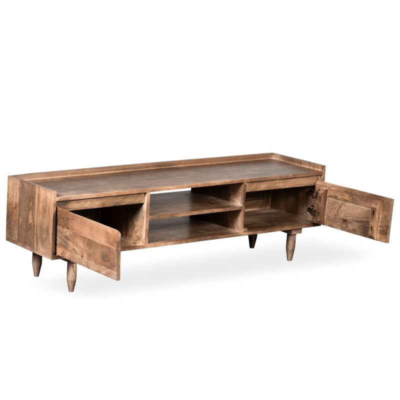 Oak Stain Scandi Mango 145cm Tv Unit