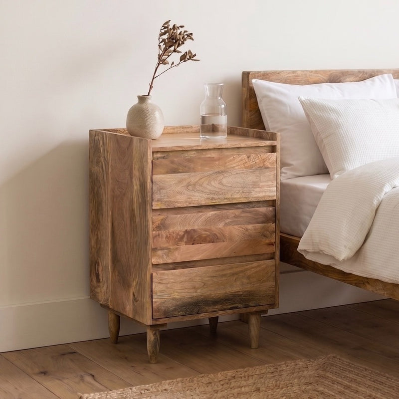 Scandi Mango 50cm Chest of Drawers - In Stock