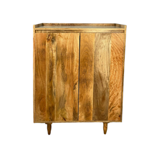 Scandi Mango Shoe Cupboard