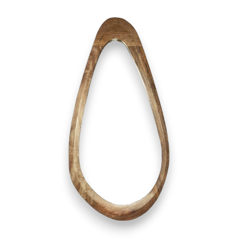 Scandi Mango 50cm Curved Mirror 