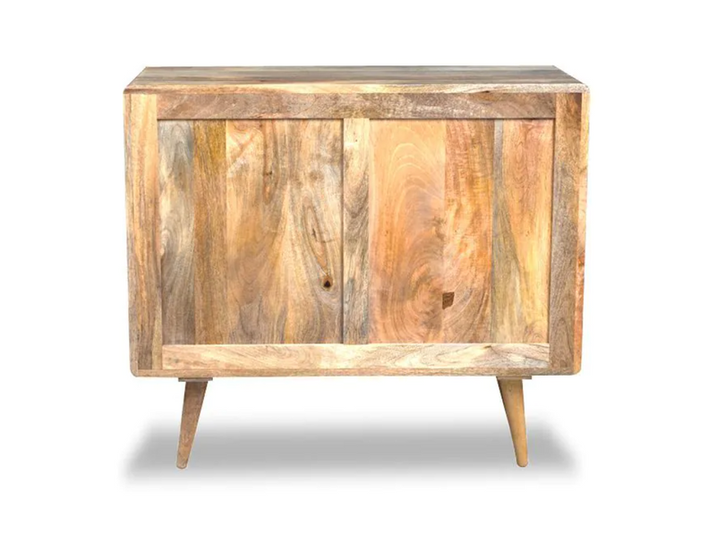 Light Vintage Mango 85cm Sideboard - In Stock