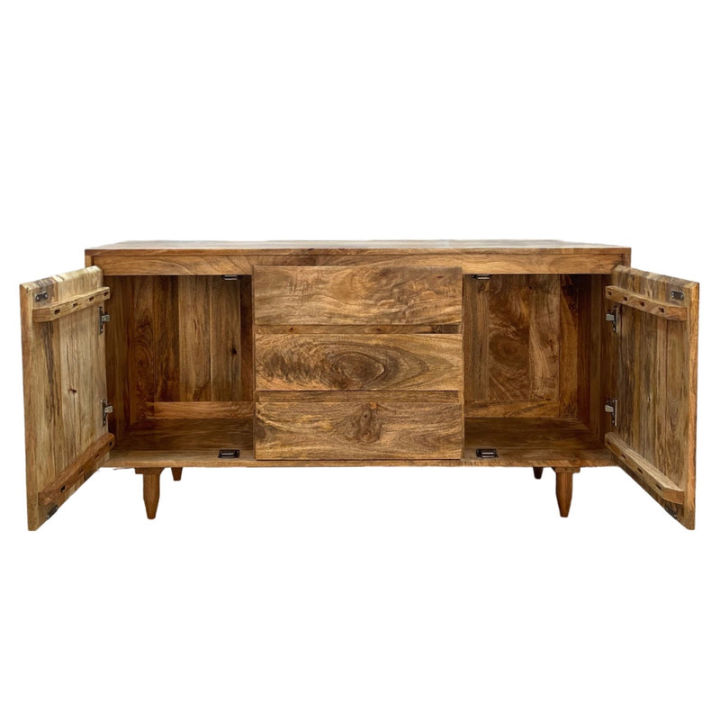 SM14 - Scandi Mango 130CM Sideboard