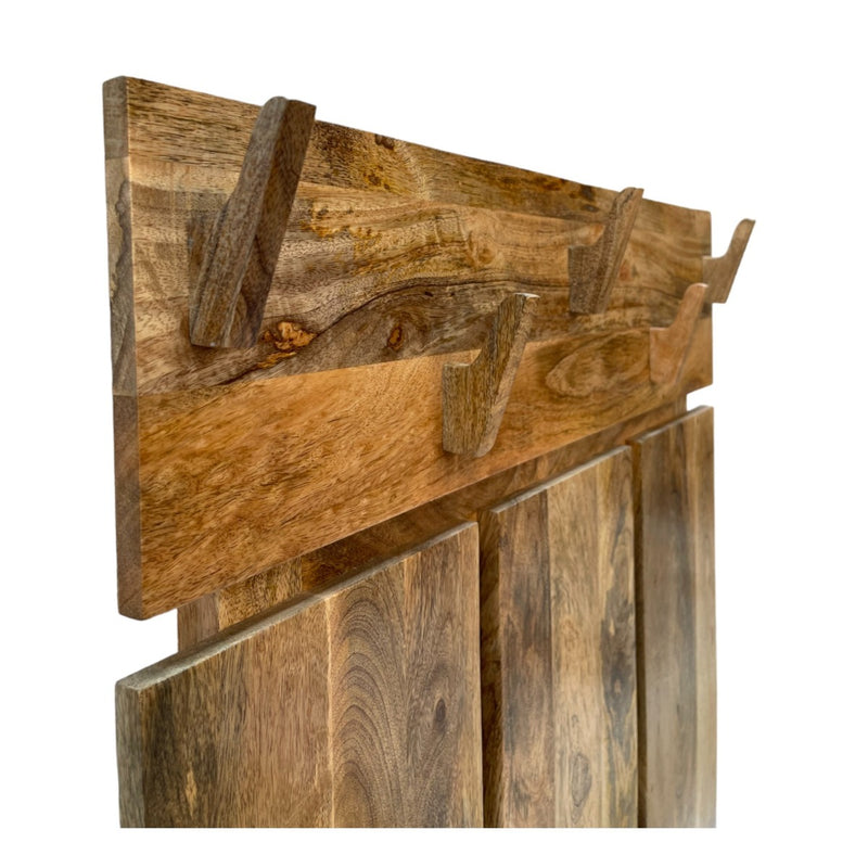 Scandi Mango Key Holder/Coat Rack