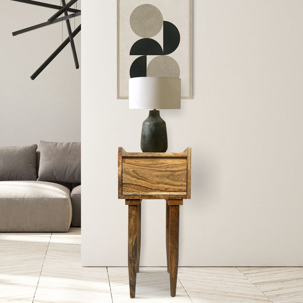 Scandi Mango Lamp Table - In Stock