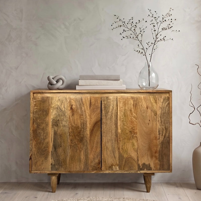 Scandi Mango 85cm Sideboard - In Stock