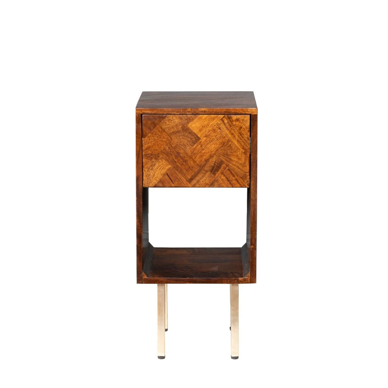 Block Mango Side Table