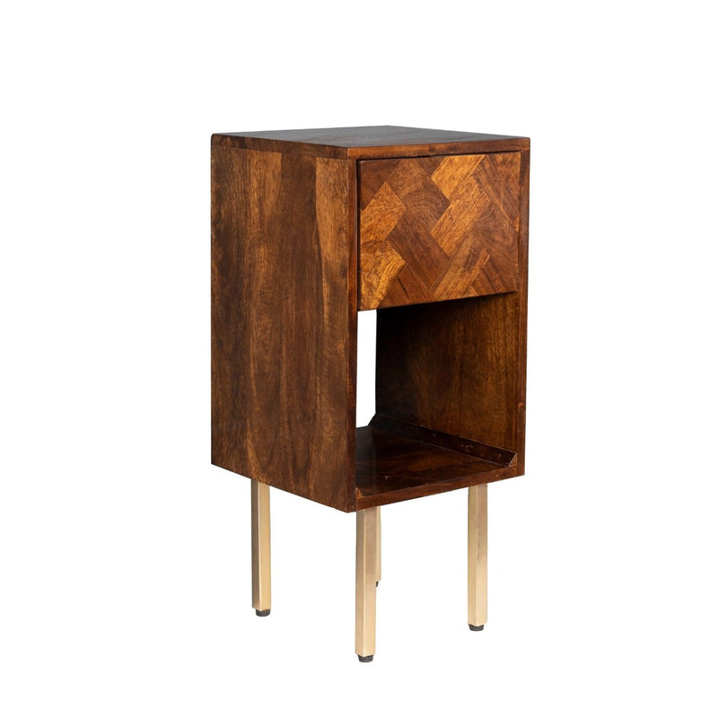 Block Mango Side Table