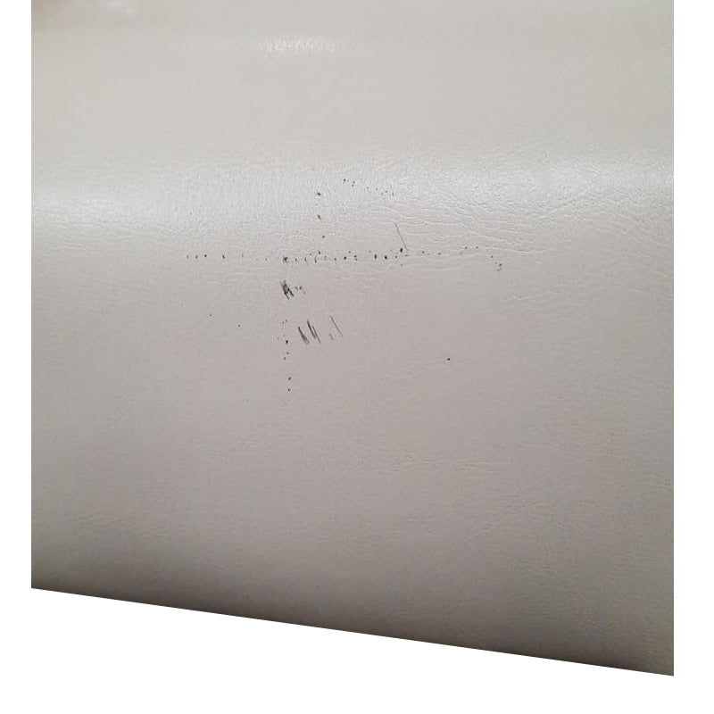 Ex-Display Cream Barcelona Leather Dining Chair (T10)