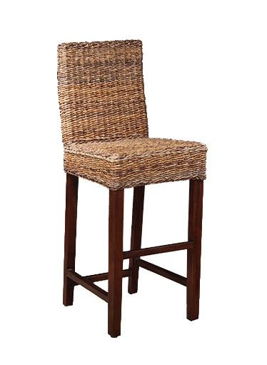 Dark Leg Havana Rattan Stool