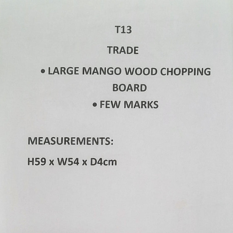 Large Mango Wood Chopping Board