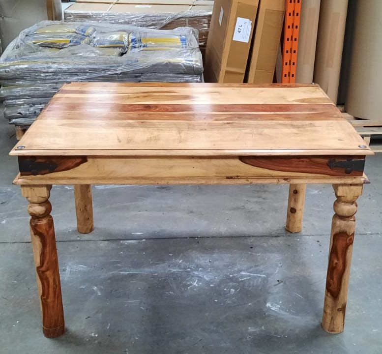 Small Light Jali Dining Table
