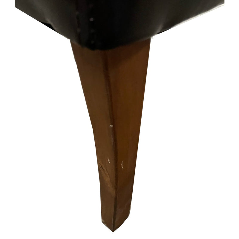 Brown Madrid Leather Dining Chair