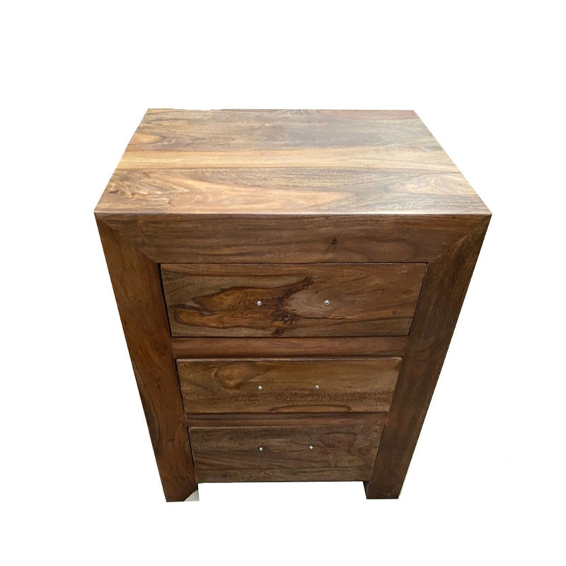 Cube Natural 3 Drawer Chest