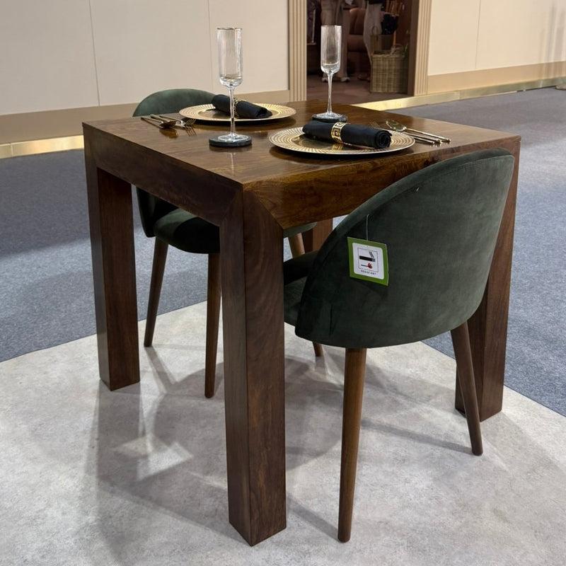Ex Display Dakota Mango Wood 80cm Dining Table - One Available