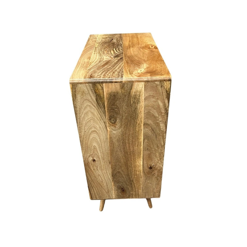 Ex Display Geo Light Mango 85cm Chest of Drawers - One Available