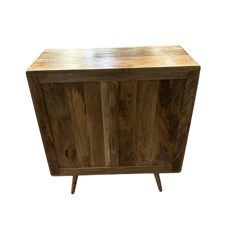 Ex Display Geo Light Mango 85cm Chest of Drawers - One Available