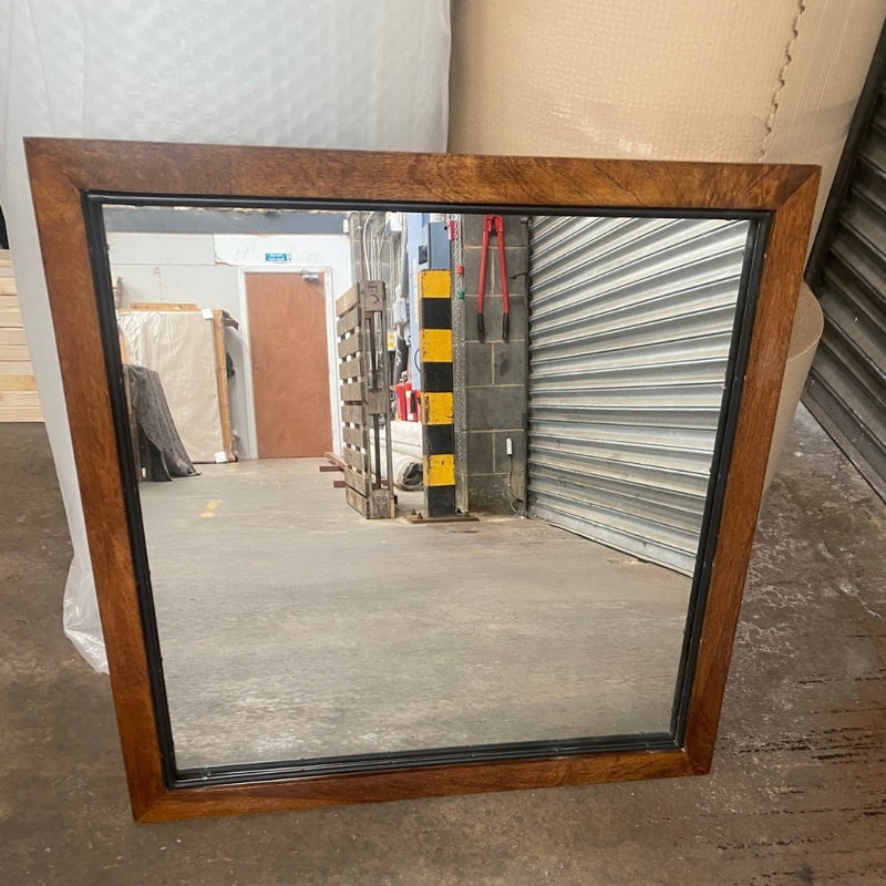 Ex Display Vintage Square 90cm Mirror - One Available