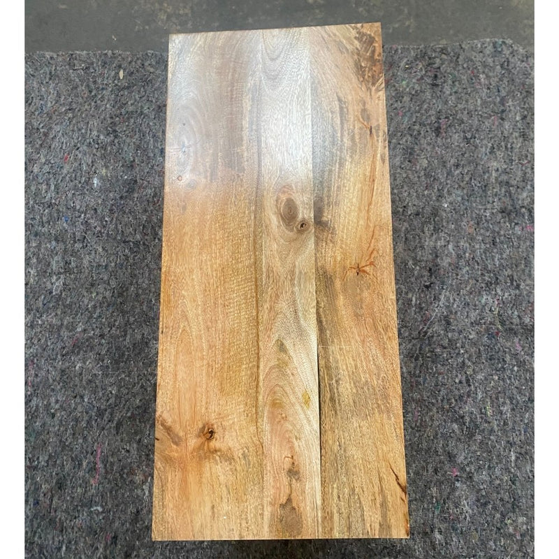 Ex Display Light Dakota Mango Wood 90cm Bench - One Available