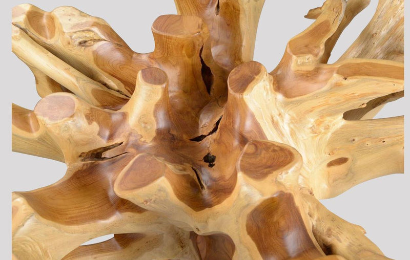 Teak Root 120cm Square Dining Table