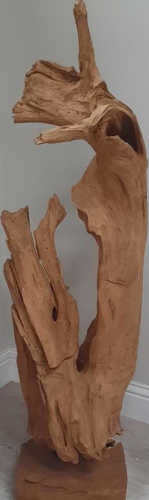 Reclaimed Teak Wooden Sculpture