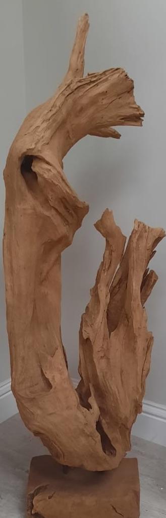 Reclaimed Teak Wooden Sculpture