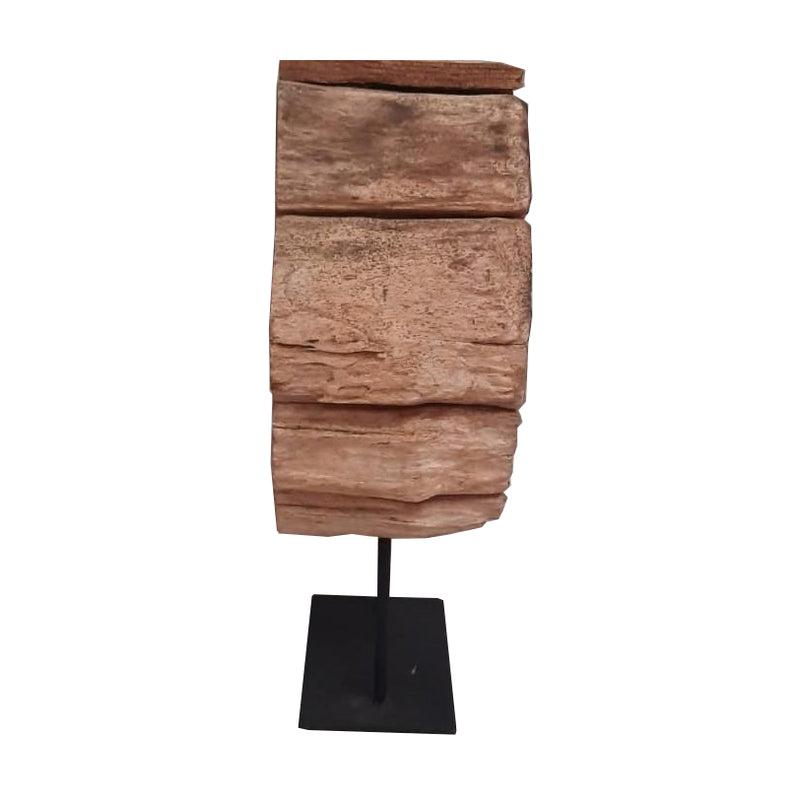 Reclaimed Teak Wooden Sculpture