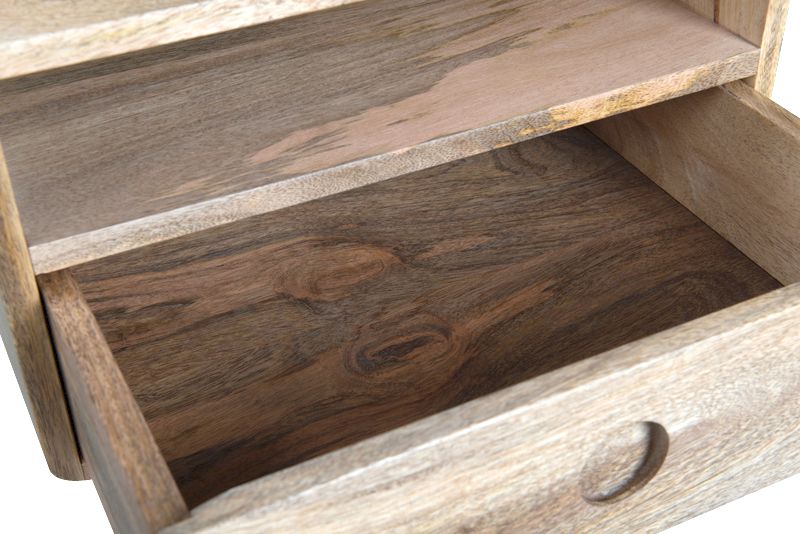Light Vintage Mango Side Table