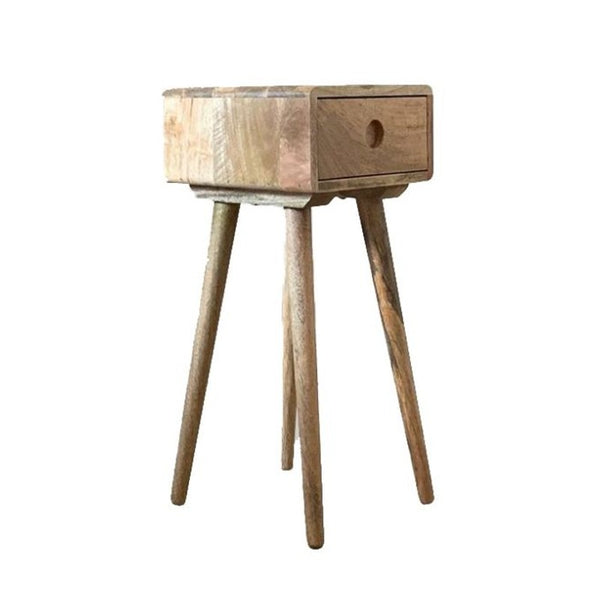 Light Vintage Mango Lamp Table