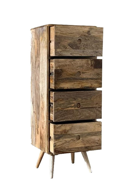 Light Vintage Mango Tall Chest 