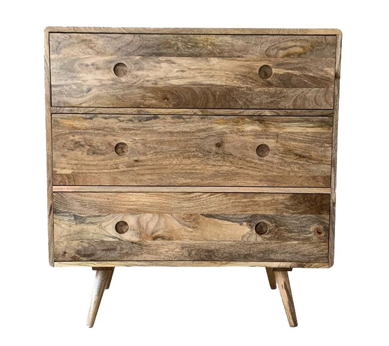 Light Vintage Mango Chest of Drawers