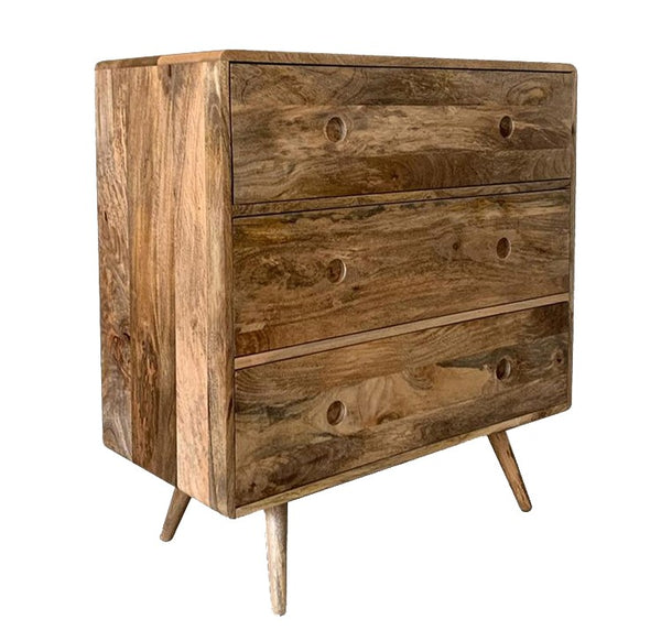 Light Vintage Mango Chest of Drawers