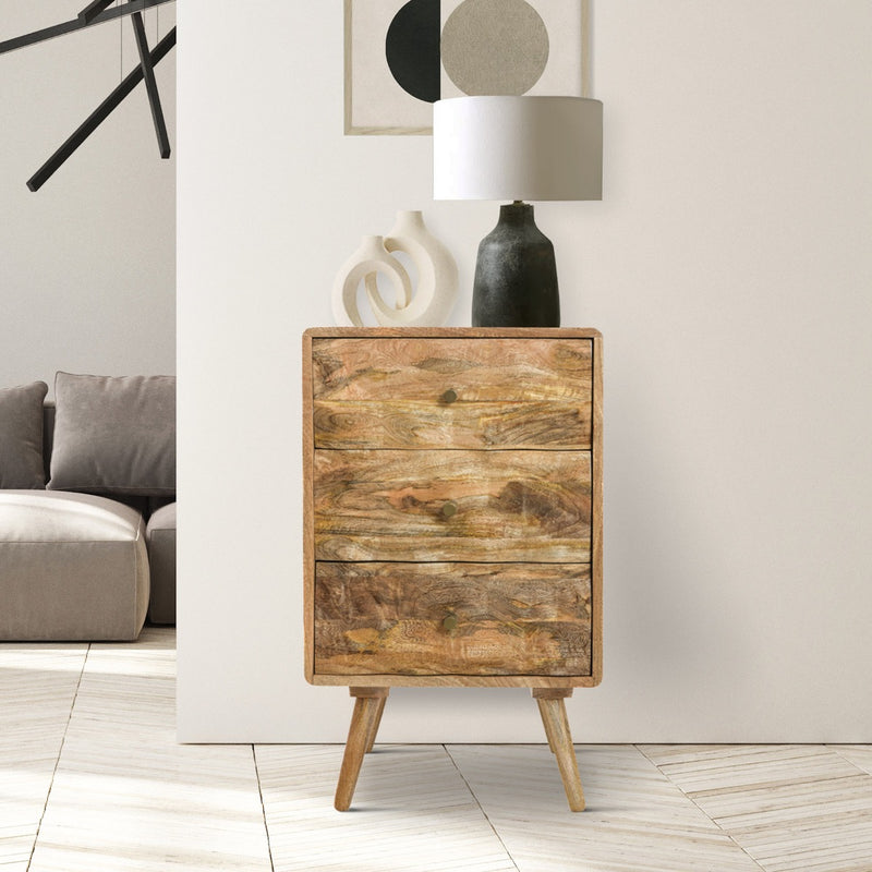 Geo Light Mango 45cm 3 Drawer Chest - Due 14th August