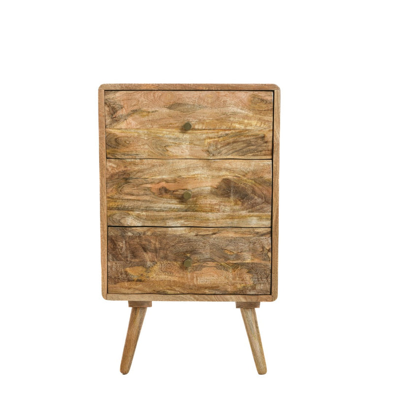 Geo Light Mango 3 Drawer Chest