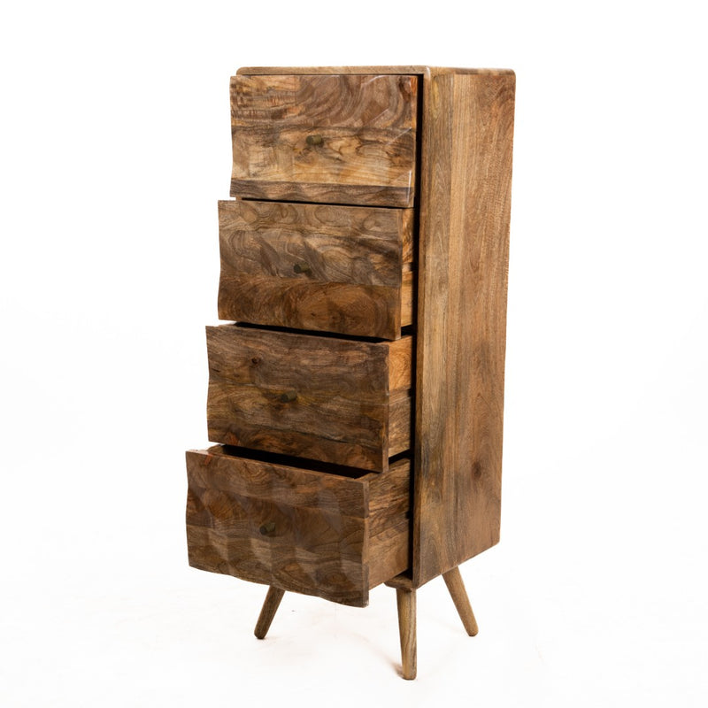 Geo Light Mango Tall Chest
