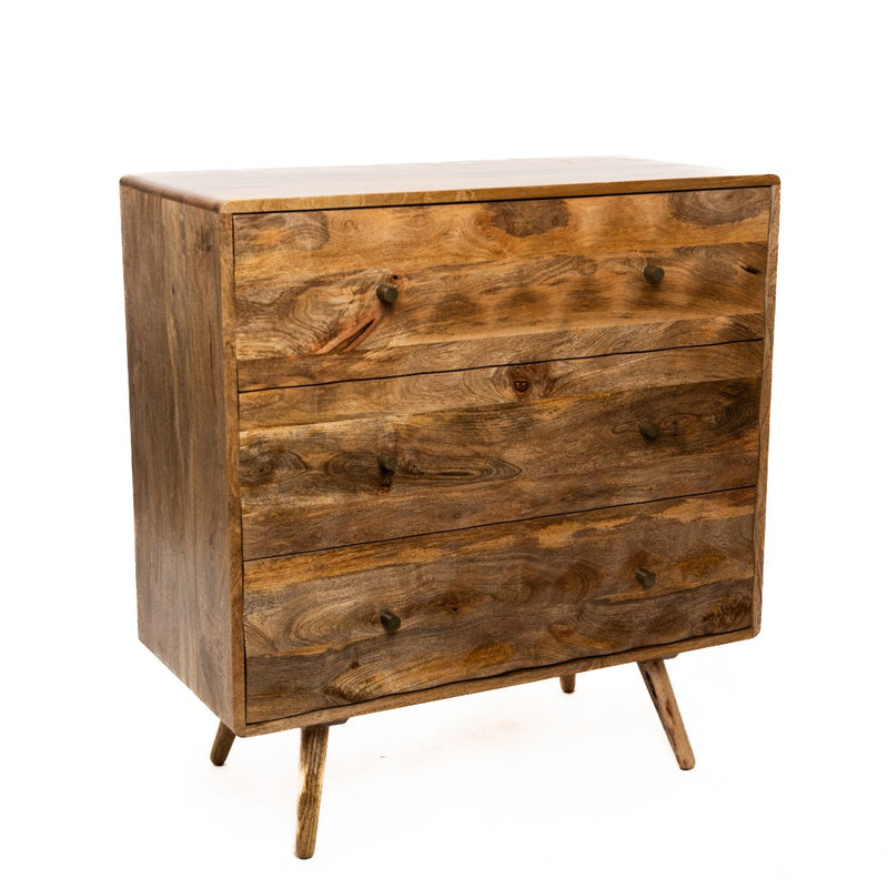 Geo Light Mango Chest of Drawers