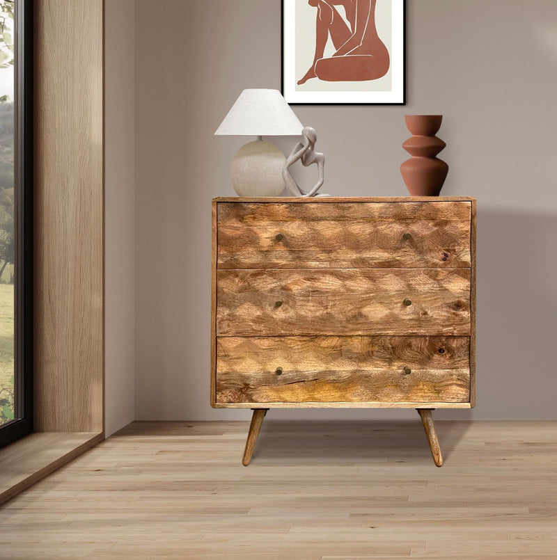 Geo Light Mango 85cm Chest of Drawers - In Stock