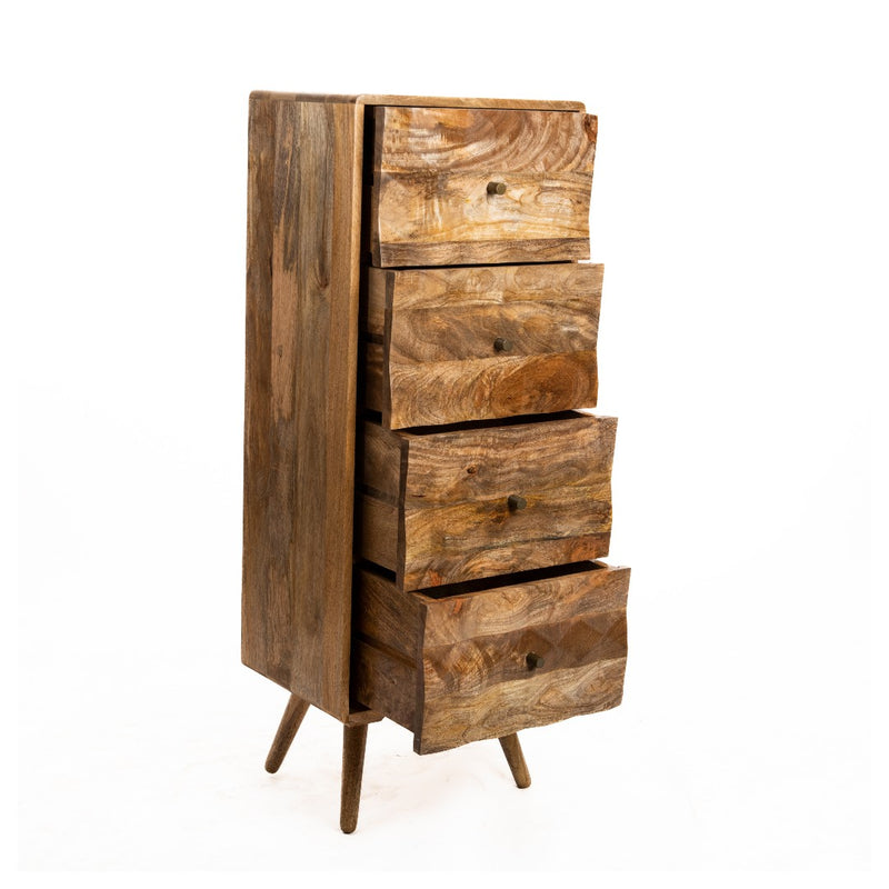 Geo Light Mango Tall Chest