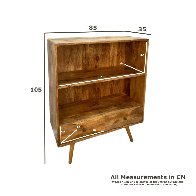 Geo Light Mango Bookshelf