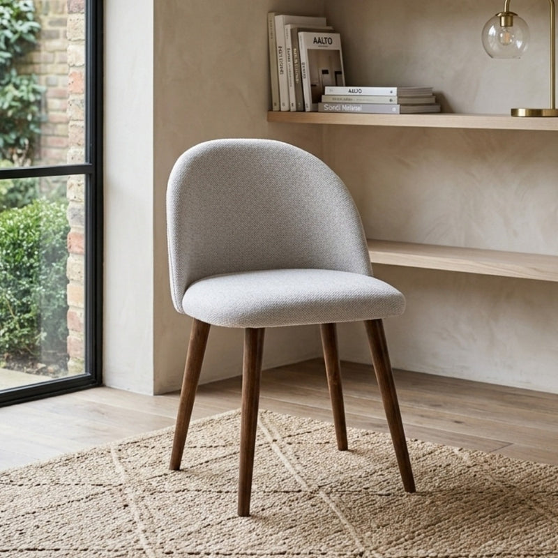 Zena Cream Boucle Chair